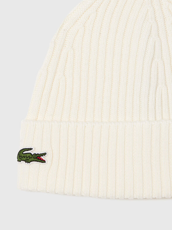 Unisex logo wool beanie - 2