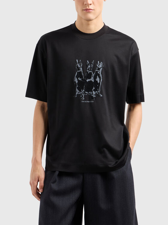 T-shirt with accent - 1