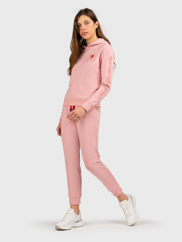 JL011 sports pants with embroidery and print - 6