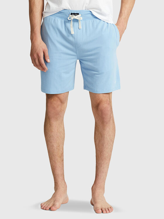 Pantaloni scurți de pijama cu legături - 1