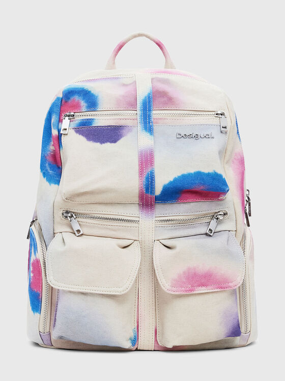 Backpack with multi-colored details - 1