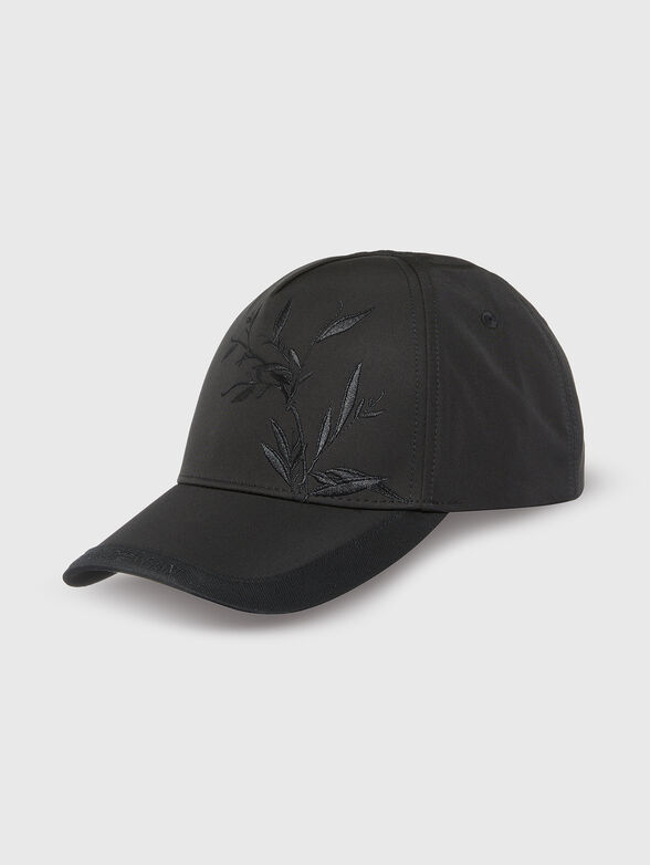 Cap with floral embroidery - 1
