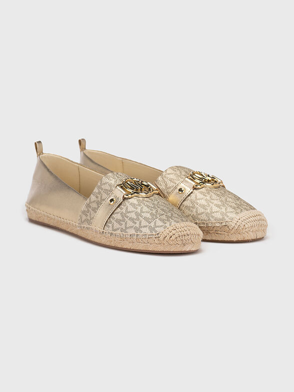 RORY espadrilles in gold color - 2