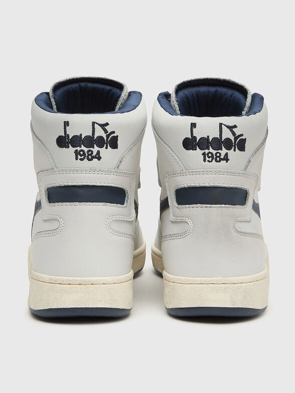 MI BASKET Leather sneakers - 3