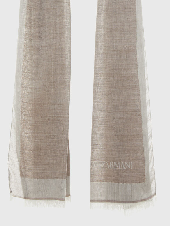 Wool blend scarf - 2
