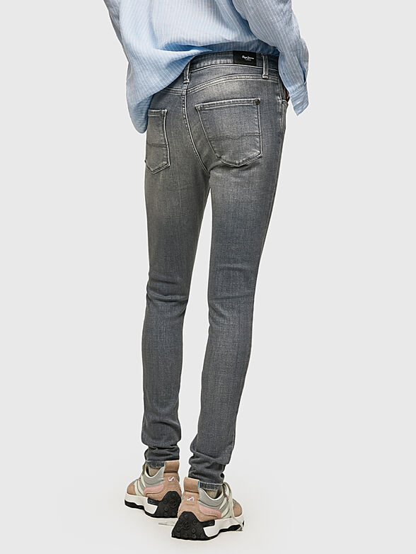 REGENT grey jeans with washed effect - 2