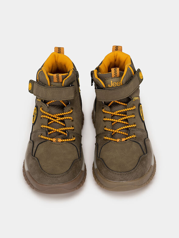CANYON PEAK ankle boots with logo details - 6