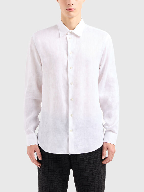 White linen shirt - 1