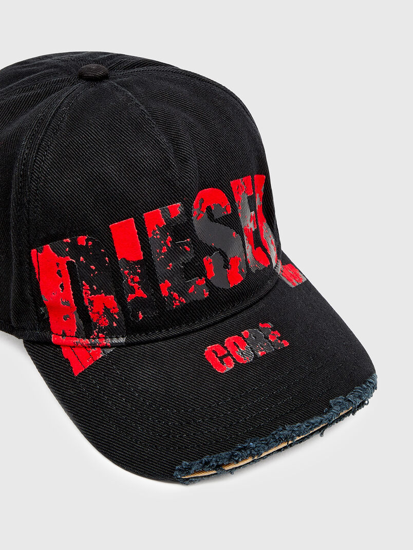 C-HASE baseball cap with contrast logo print - 3