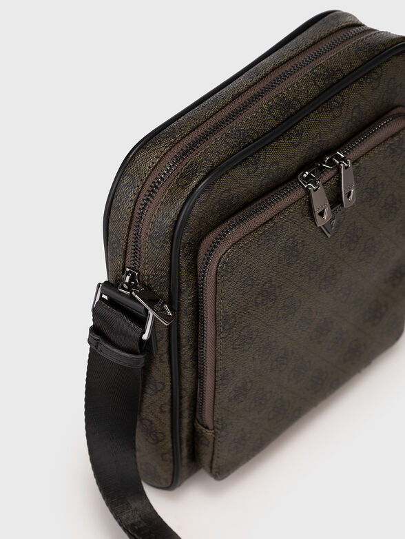 MILANO crossbody bag with monogram print - 5