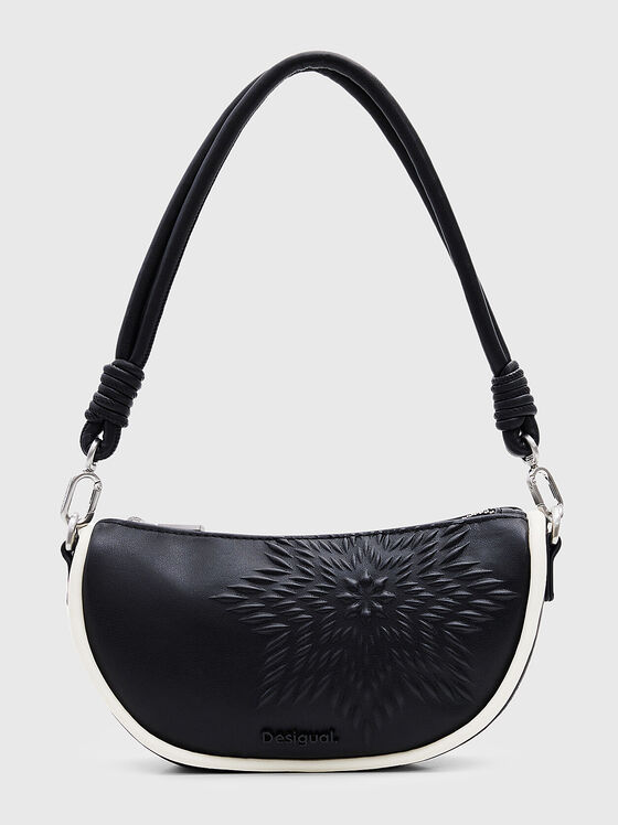 Hobo bag with embossed accent - 1