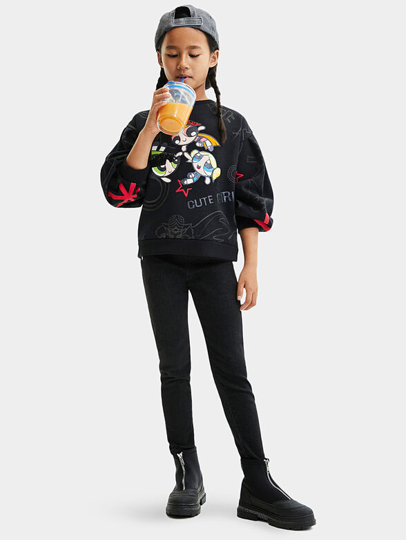 Powerpuff Girls print sweatshirt - 6