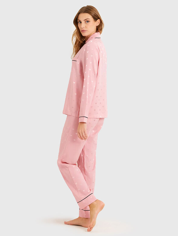 LADY LOVE pink two-piece pyjamas  - 2