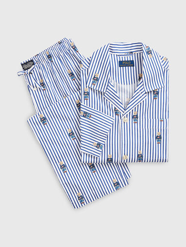 Cotton pyjamas with Polo Bear print - 5