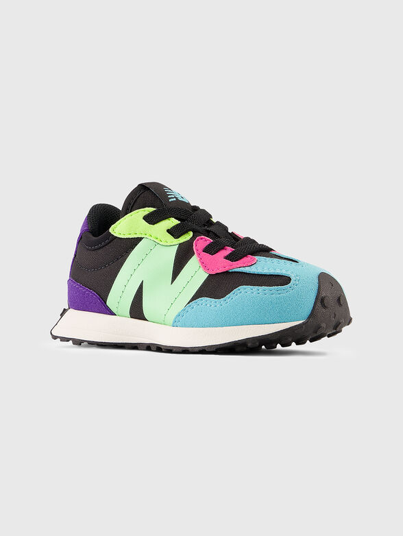 Sports shoes with multicolored inserts - 2
