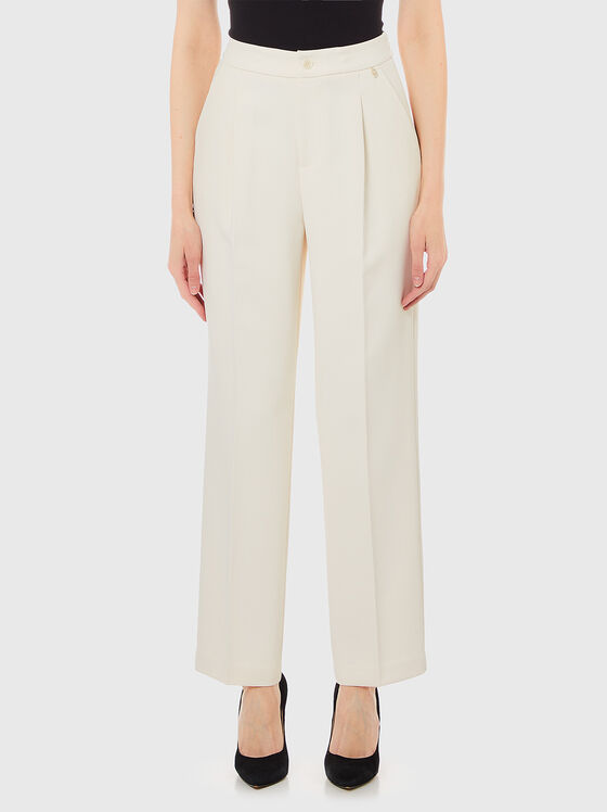 Pantaloni în ecru - 1