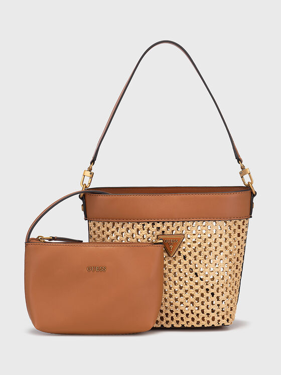 VIKKY 2 in 1 bag with intertwined accents - 1