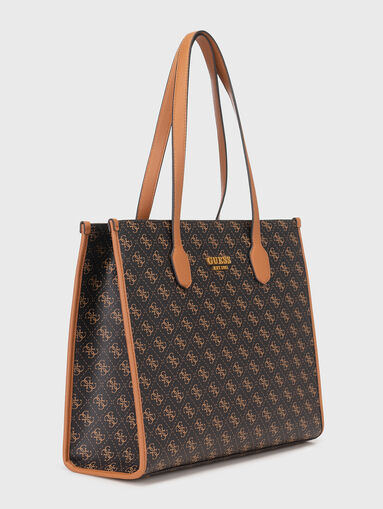 SILVANA bag with monogram print - 3