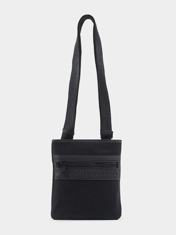 Geantă crossbody cu logo în relief - 1