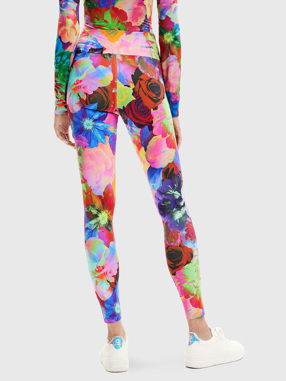 TULIPA sports leggings with colorful print - 2