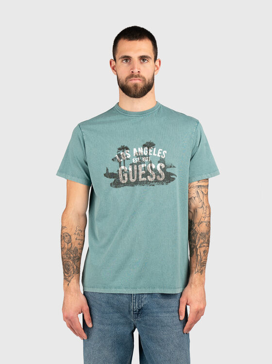 T-shirt με τύπωμα λογότυπου - 1