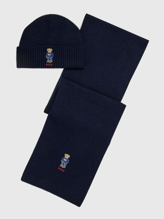  Polo Bear hat and scarf set - 1