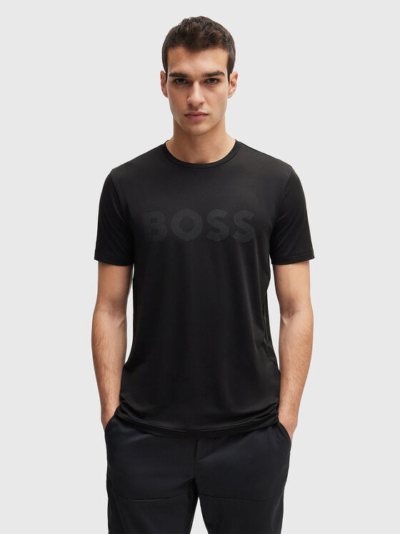 Tricou cu accent logo - 1