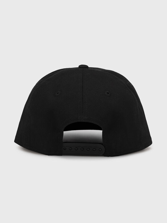 9FIFTY NEYYAN black hat with visor and logo accent - 2