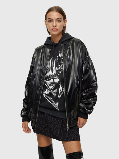 Jacket in black color - 5