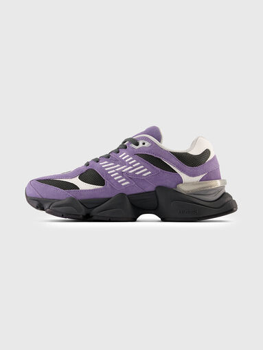 9060 sports shoes with purple inserts - 3