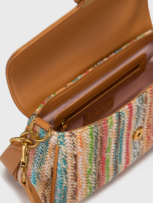 Striped bag with logo accent - 6