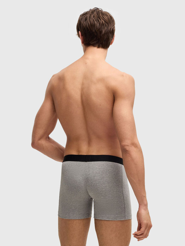 Set of three pairs of boxers with logo detail - 3