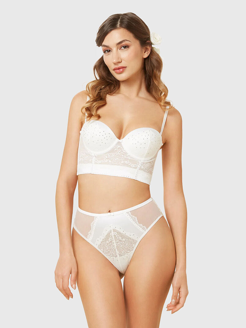 MISS WHITE high waist bikini - 3