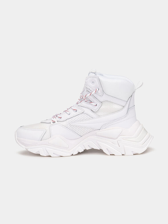 ELECTROVE DESERT white high sports shoes - 4