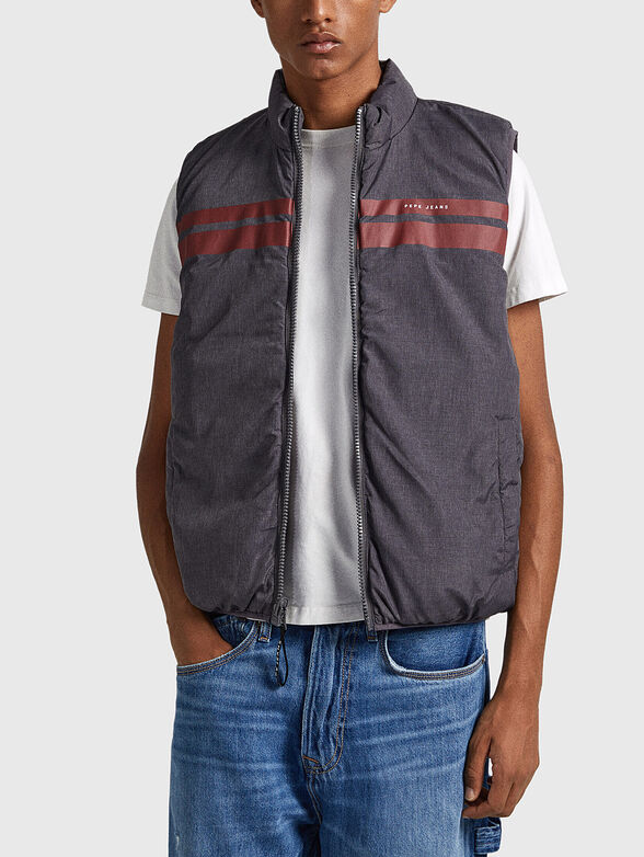 Reversible padded gilet - 1