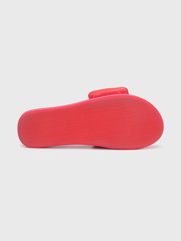 Black platform beach shoes - 5