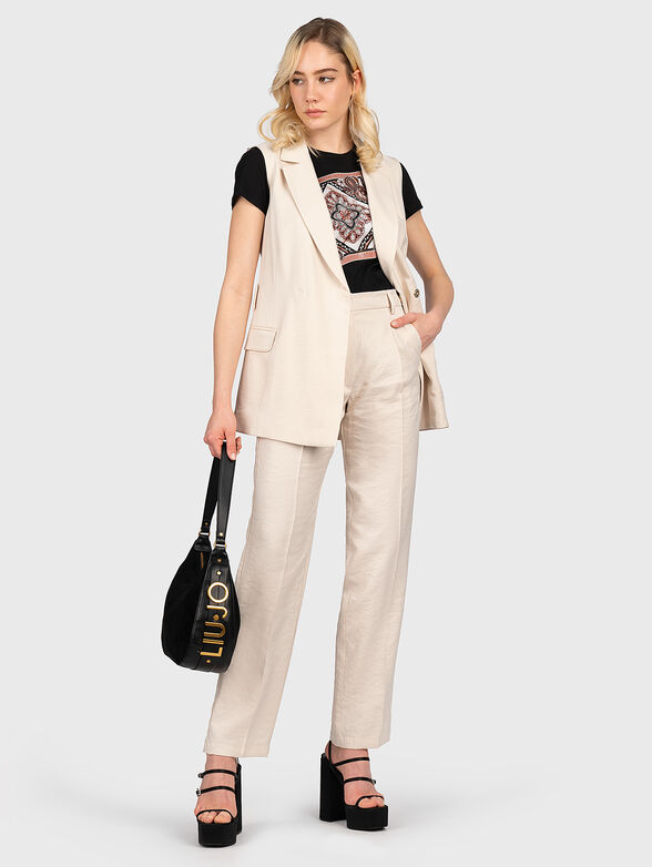 Ecru trousers - 4
