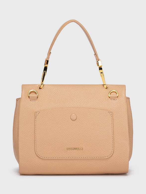 Leather bag with metal details - 3