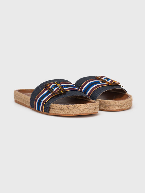 PALMAS blue slippers - 2