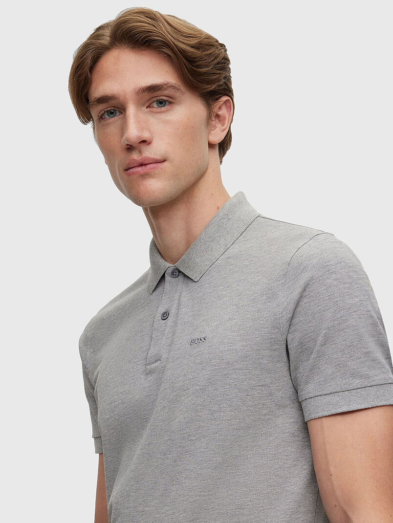 PALLAS polo shirt in black color - 3