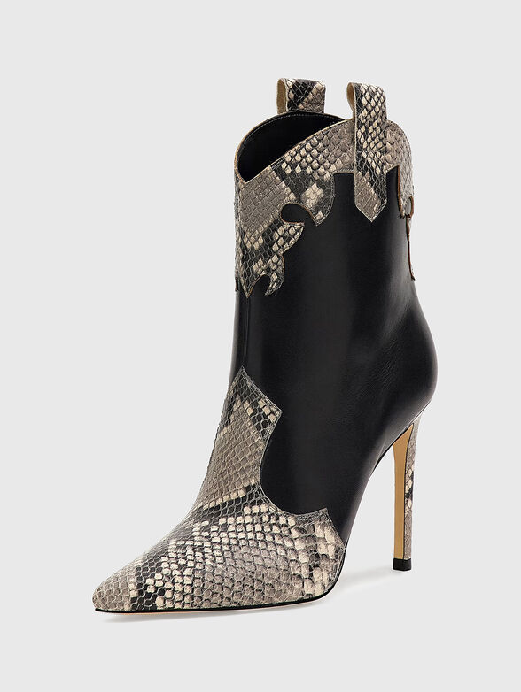 BREANN boots with animal print  - 2