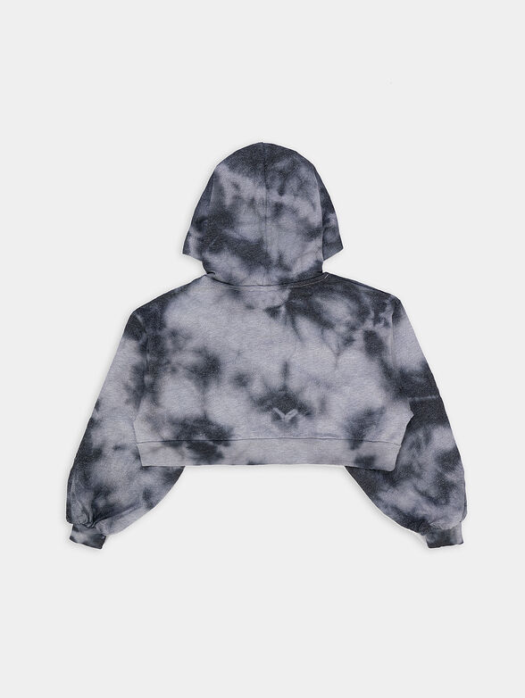 FELPA cropped sweatshirt with tie-dye effect - 2