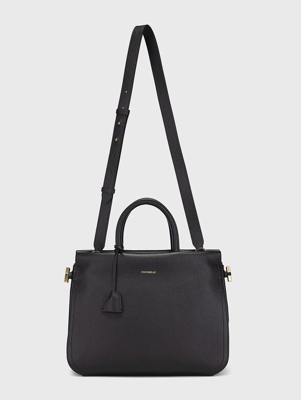 Leather bag in black - 2