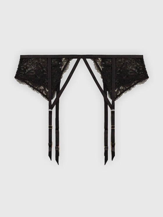 Jartieră BLACK DREAM cu dantelă  - 1