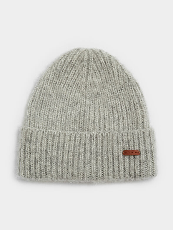 SARAH knitted black hat - 1