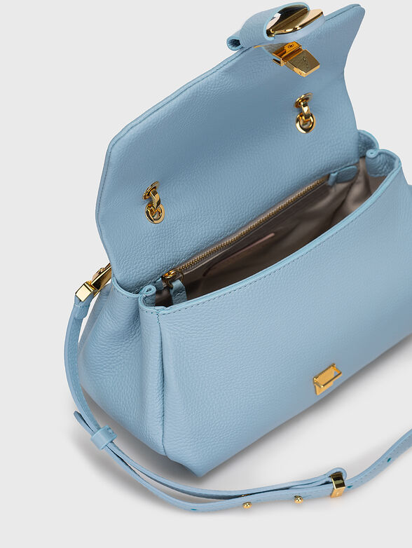 Leather bag with metal details - 6