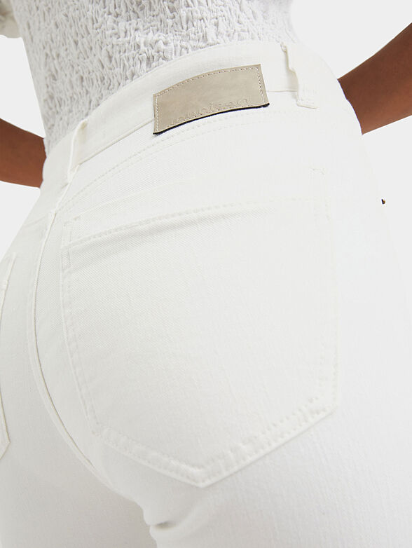GALA jeans with floral accents - 5