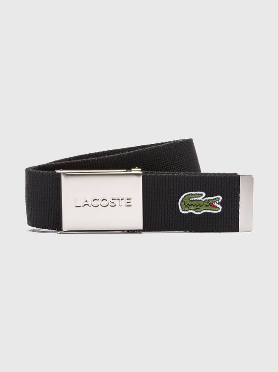 Textile belt with logo detail - 1