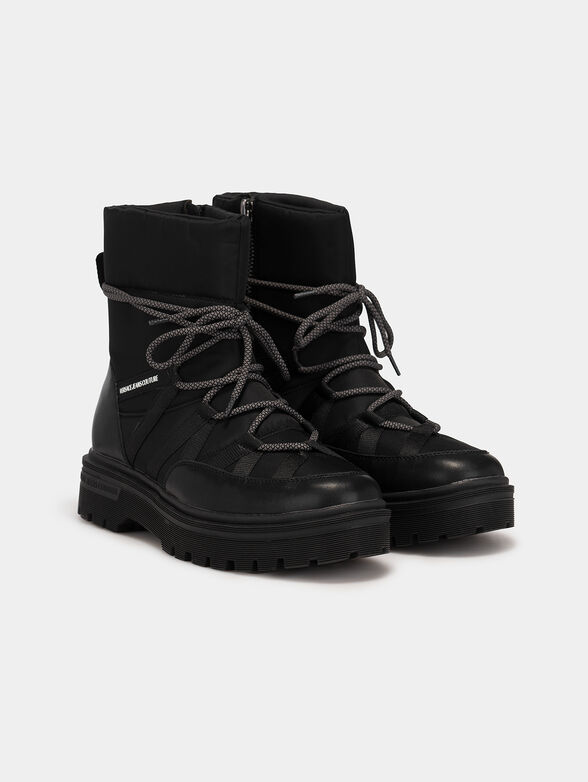 SYRIUS ankle boots with laces and zip - 2
