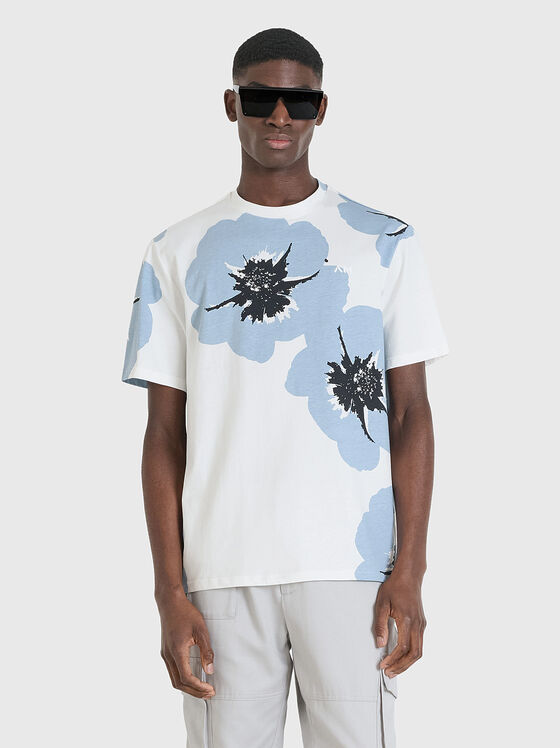 T-shirt with floral print - 1